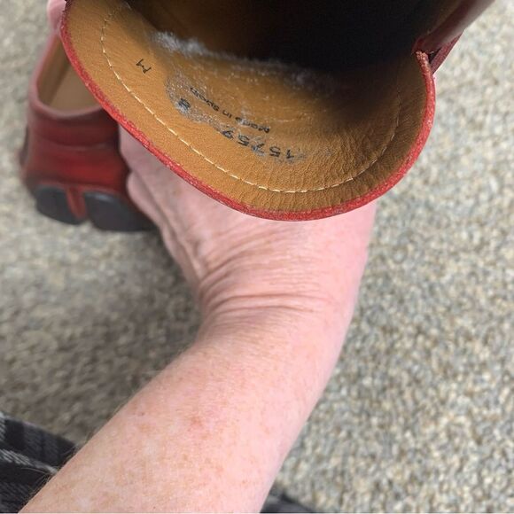 Mens Magnanni Dylan Leather Driving Shoe Slip On Nordstrom size 8 - Picture 11 of 14